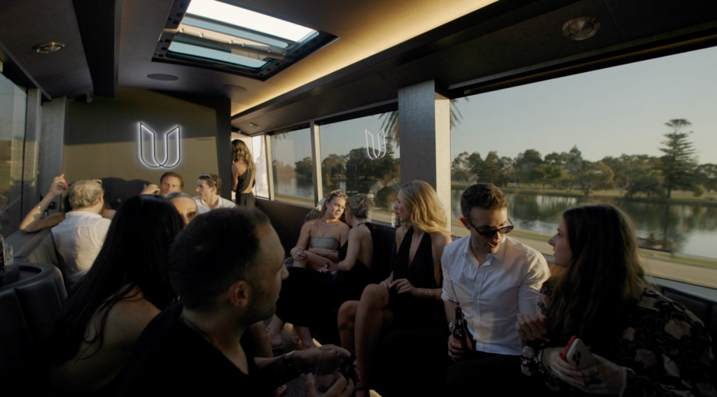 Luxcoach is a luxury coach that can be hired for corporate events, weddings, birthdays, VIPs and so much more. With an on board cocktail bar, butler service and powder room facilities we will elevate every event.